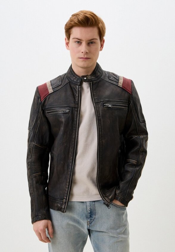 Куртка кожаная Jorg Weber