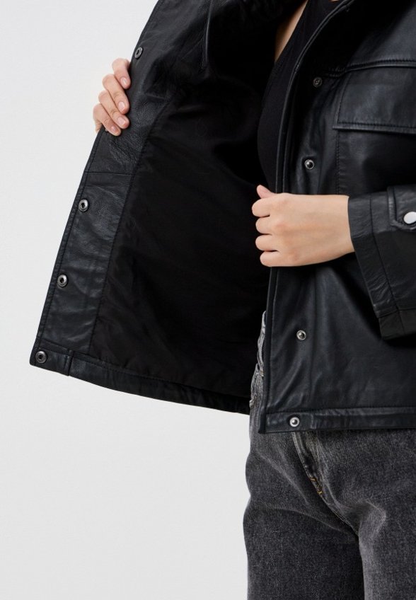 Куртка кожаная Снежная Королева