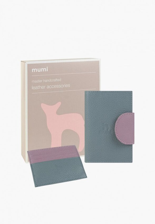 Обложка для паспорта и кредитница Mumi