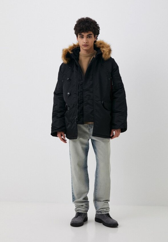 Парка и брелок Alpha Industries