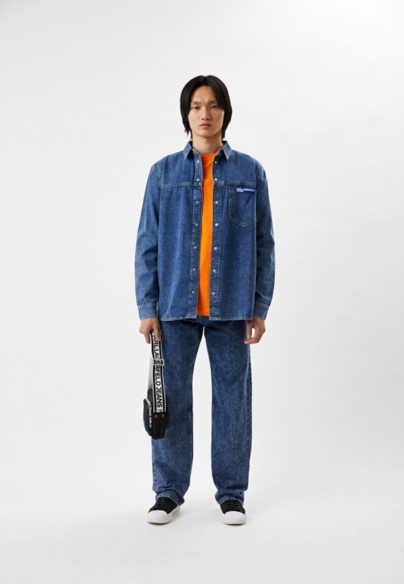 Рубашка джинсовая Karl Lagerfeld Jeans