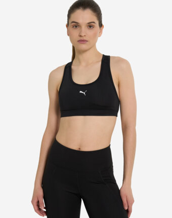 Топ бра спортивный PUMA 4 Keeps, Черный женщинам