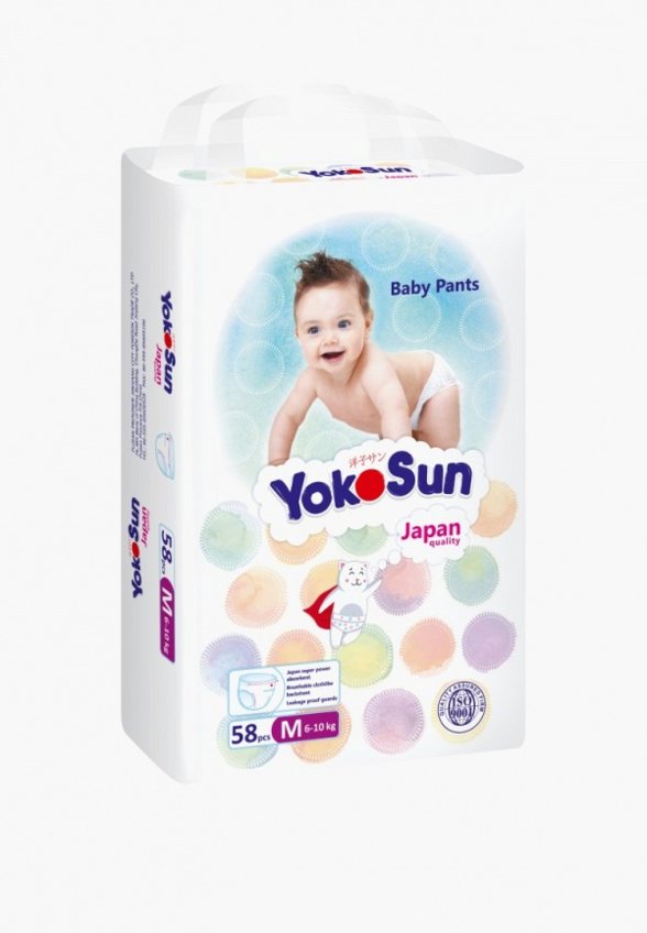 Подгузники-трусики Yokosun
