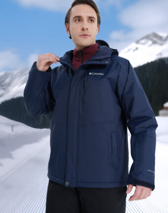 Куртка горнолыжная мужская Columbia Snow Shredder II Jacket, Синий женщинам