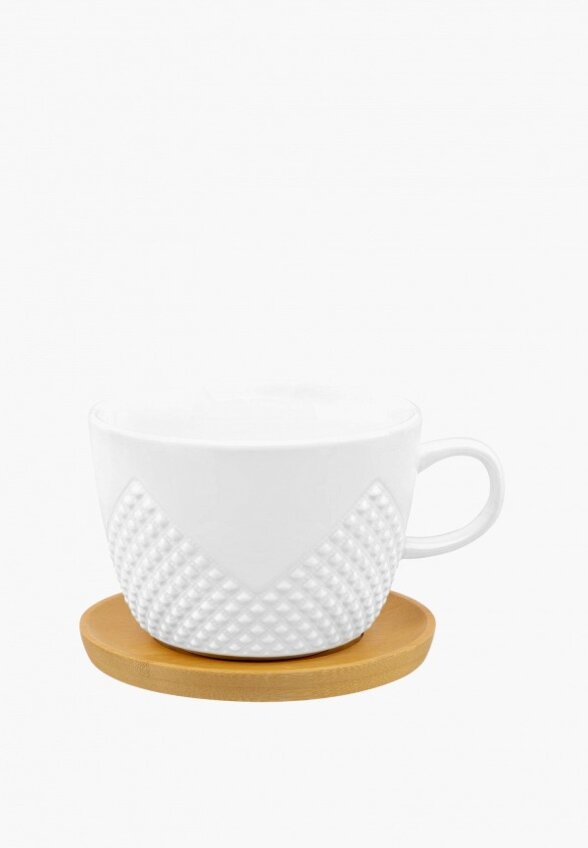 Чашка с блюдцем Elan Gallery