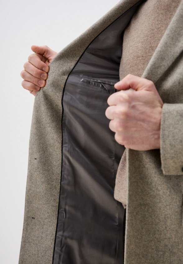 Пальто однобортное Sinar