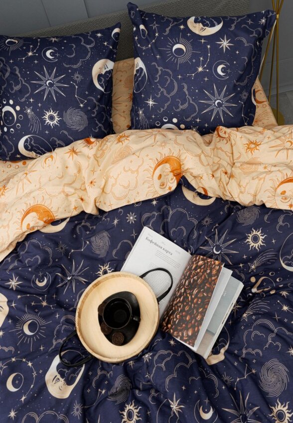 Постельное белье 1,5-спальное Павлина