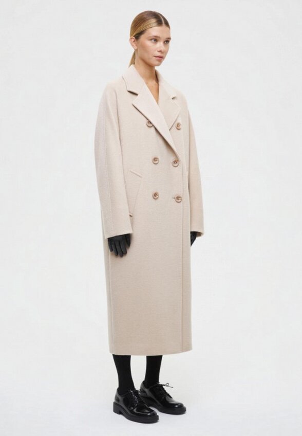 Пальто двубортное Prav.da