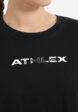 Футболка женская оверсайз Athlex, Черный5  - превью