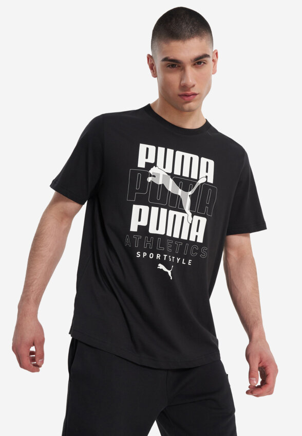 Футболка мужская PUMA Graphic, Черный