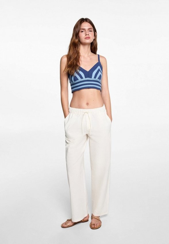 Брюки Mango Teen