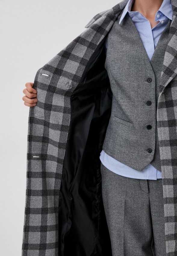 Пальто двубортное Louren Wilton