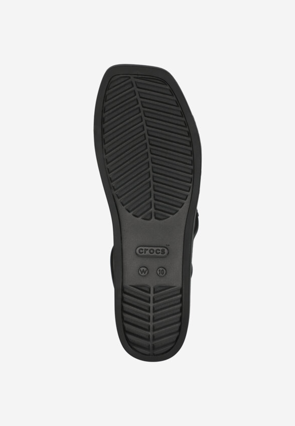 Сандалии женские Crocs Miami Ankle Strap, Черный
