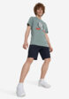 Футболка для мальчиков PUMA Super Graphic, Зеленый4  - превью