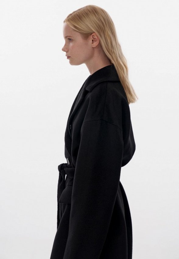 Пальто-кокон Shi-shi