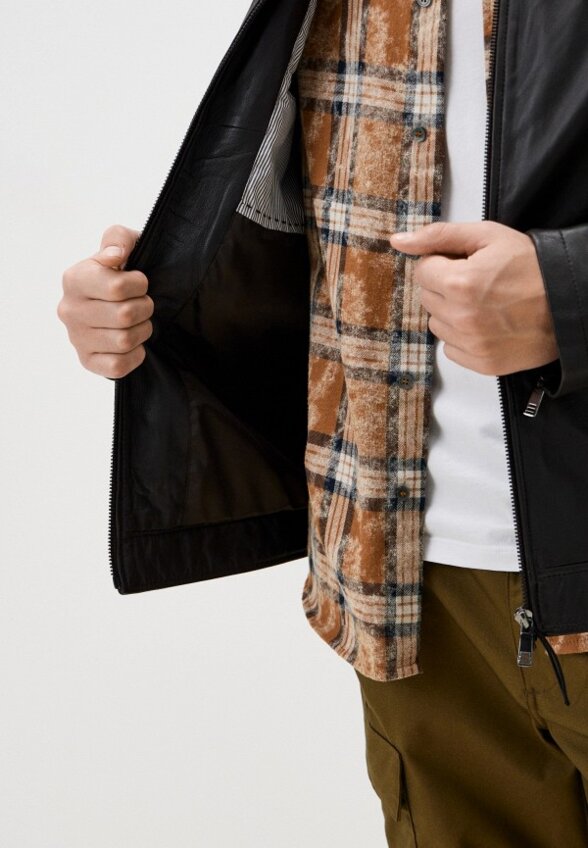 Куртка кожаная Jorg Weber