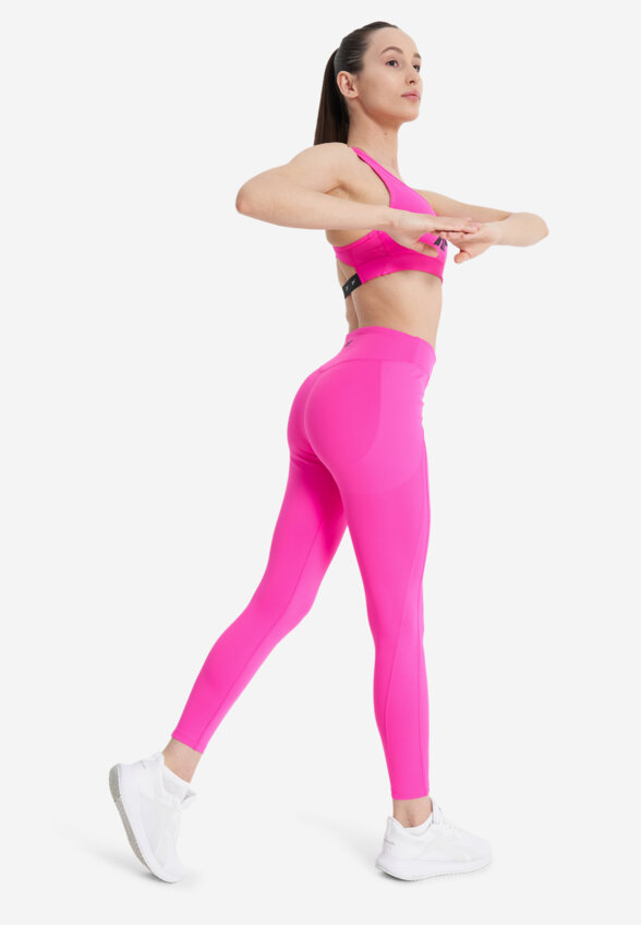 Легинсы женские Reebok Lux Contour, Розовый