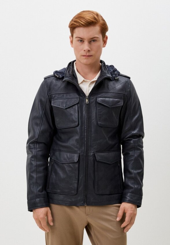 Куртка кожаная Jorg Weber