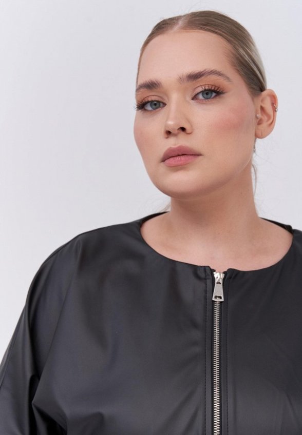 Куртка кожаная Артесса