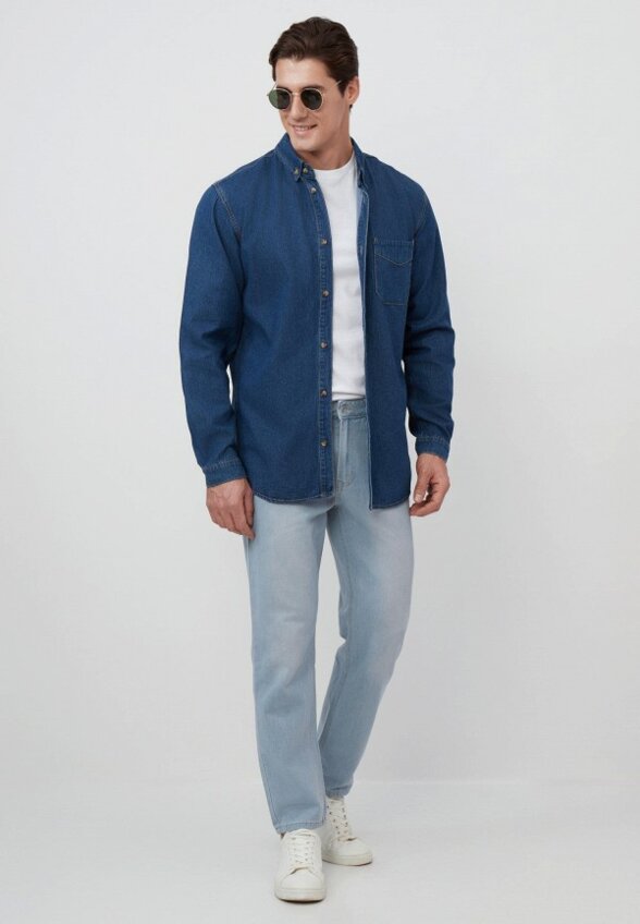 Рубашка джинсовая Modis