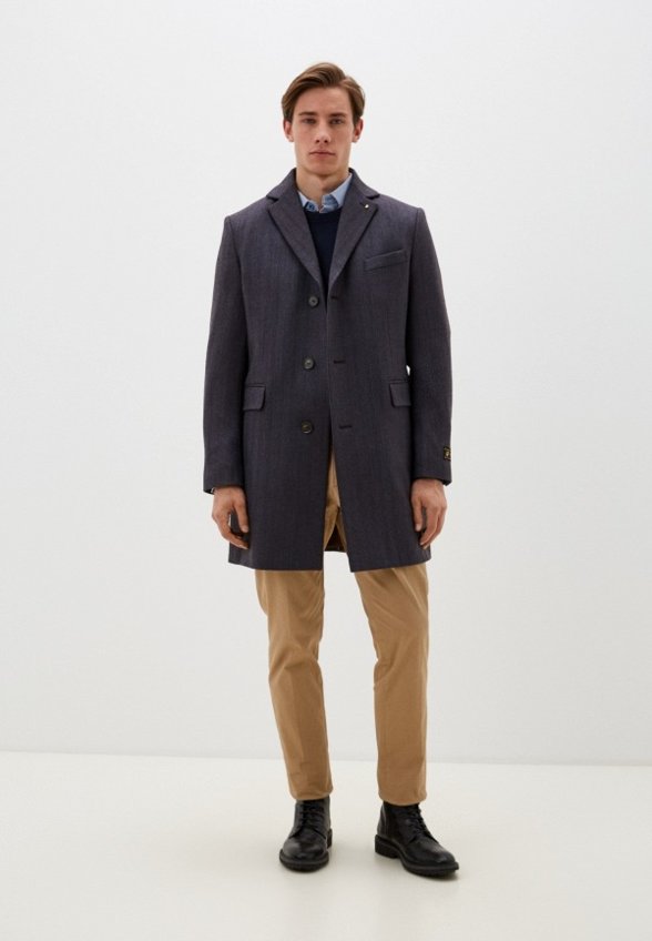 Пальто однобортное Bazioni
