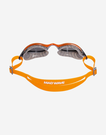 Очки для плавания Mad Wave Hydro Flex Mirror, Оранжевый женщинам