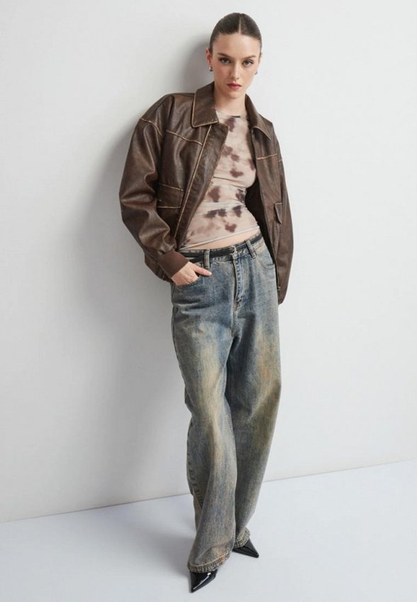 Куртка кожаная Vittoria Vicci