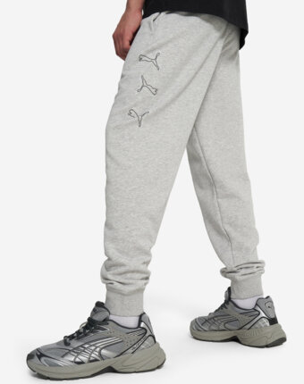 Брюки мужские PUMA, Серый женщинам
