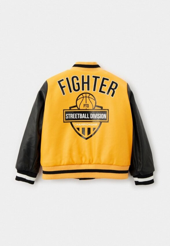 Куртка кожаная утепленная PlayToday