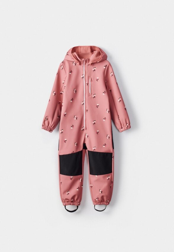 Комбинезон из Softshell на флисе для девочек