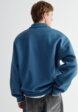 Свитшот Oversize fit с воротником4  - превью