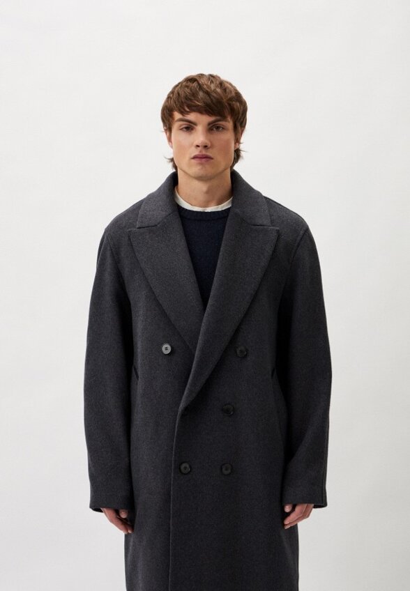 Пальто двубортное BLCV