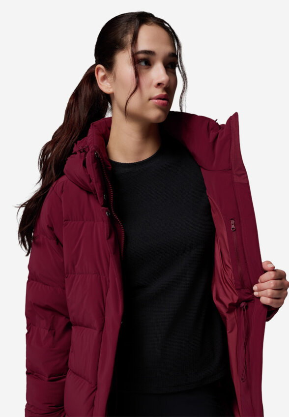 Пуховик женский Columbia Amaze Puff, Красный