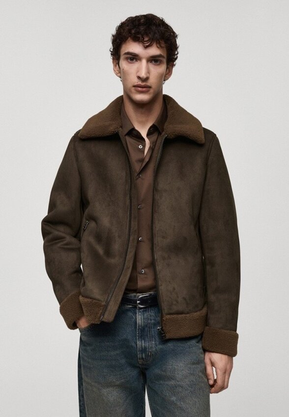 Дубленка Mango Man