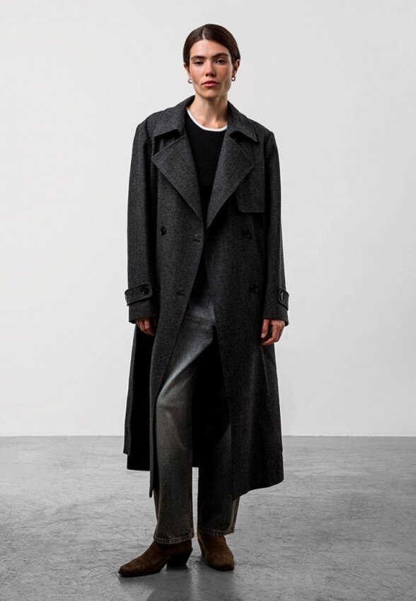 Пальто двубортное Urban Tiger