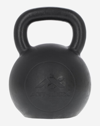 Гиря Athlex, 40 кг, Черный женщинам