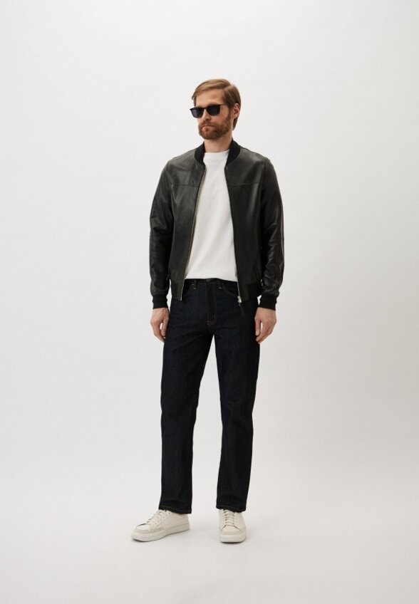 Куртка кожаная Blouson