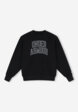 Свитшот женский оверсайз Under Armour Rival Flc OS Varsity Crew, Черный8  - превью