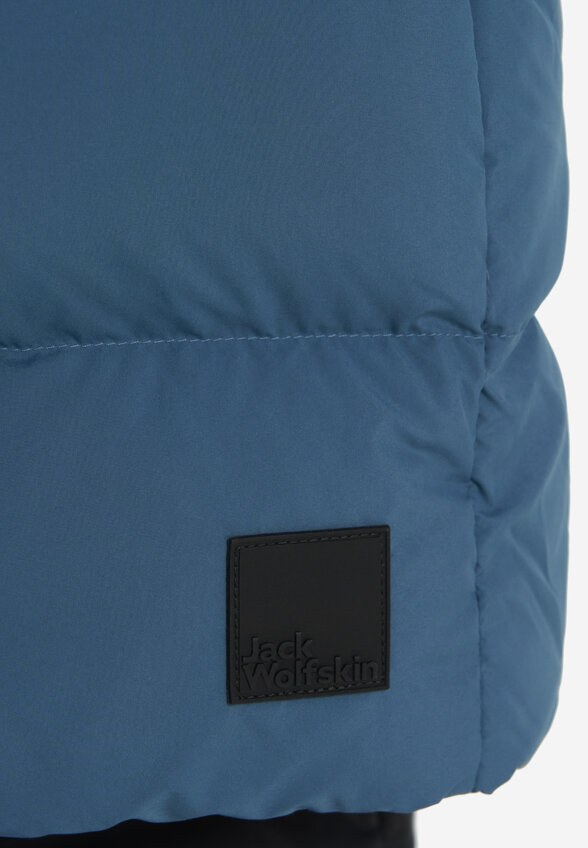 Пальто пуховое женское Jack Wolfskin Frozen Palace, Серый