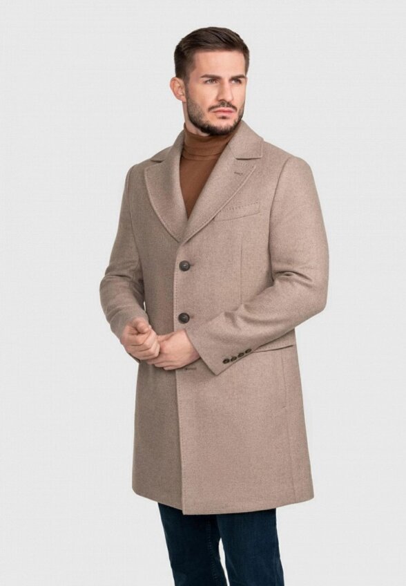 Пальто однобортное Sarto Reale