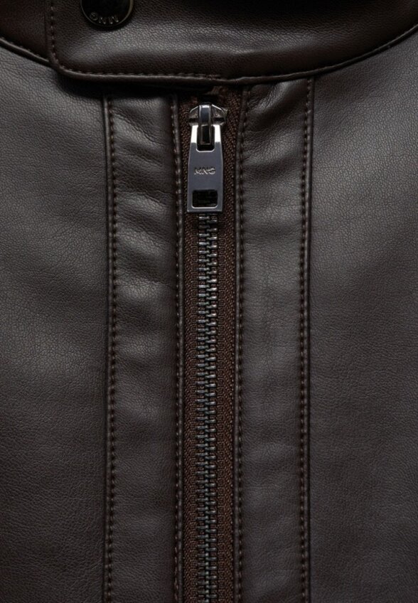 Куртка кожаная Mango Man