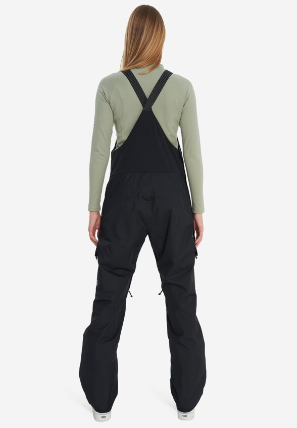 Полукомбинезон горнолыжный женский Mountain Hardwear Firefall, Черный