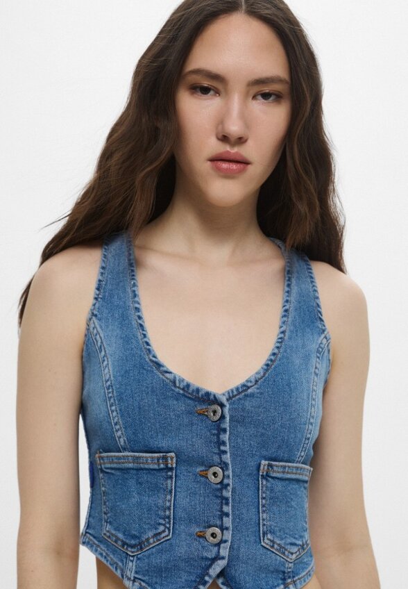 Жилет джинсовый Hugo