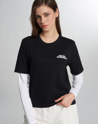 Лонгслив женский DICKIES Torrey 2 Fer, Черный женщинам