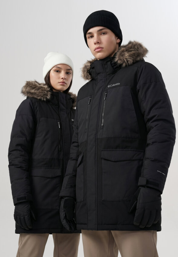 Куртка утепленная детская Columbia Marquam Peak Fusion II Parka, Черный