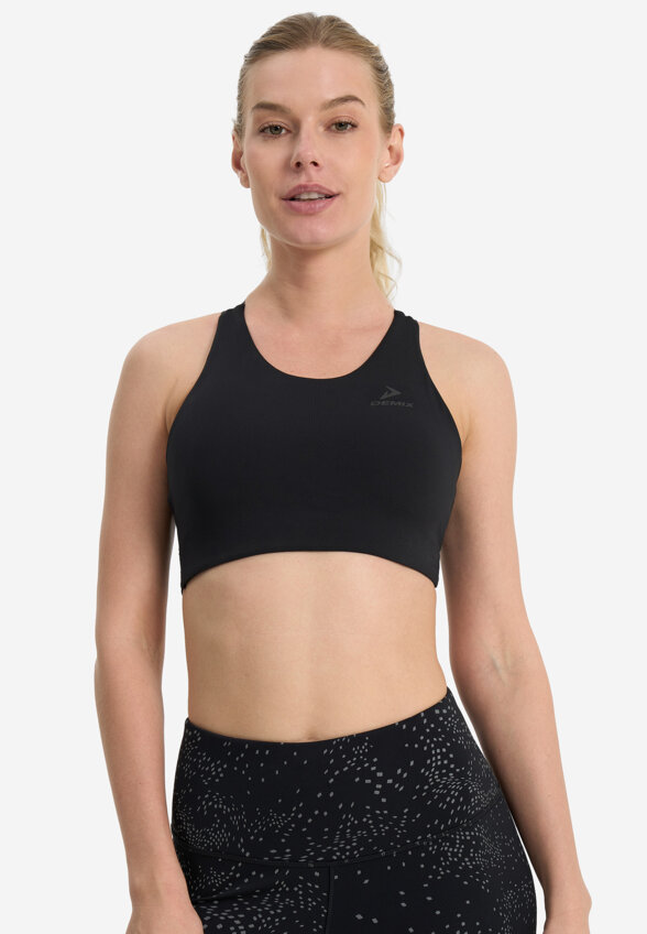 Топ бра спортивный Demix ActiveMove Tech, Черный