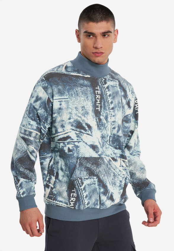 Свитшот мужской оверсайз Termit, Синий