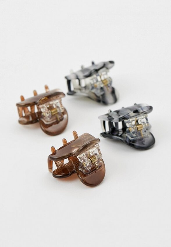 Заколки-крабы 4 шт. Perles