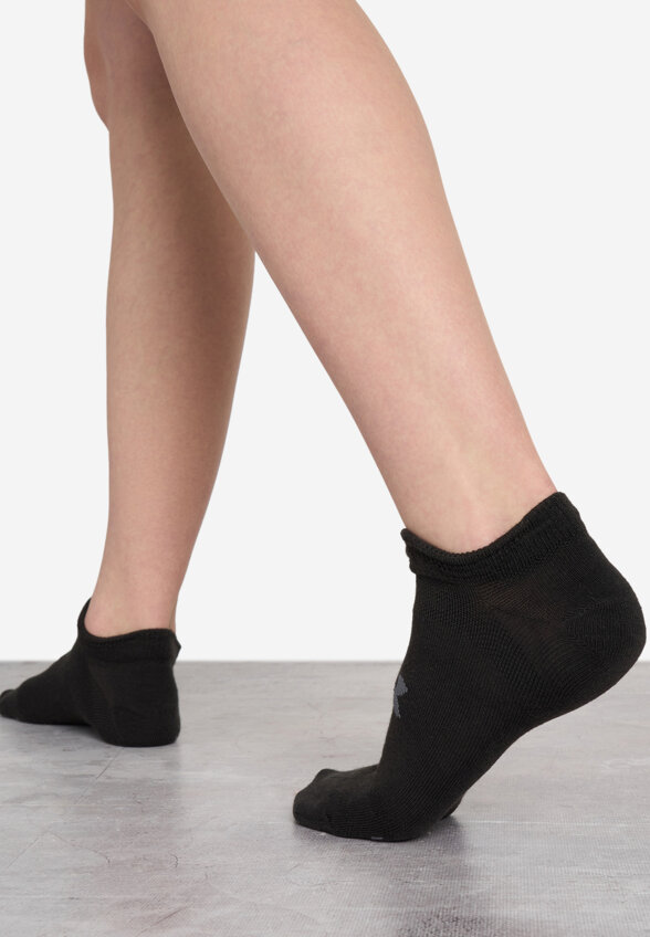 Носки Under Armour Essential No Show, 6 пар, Черный