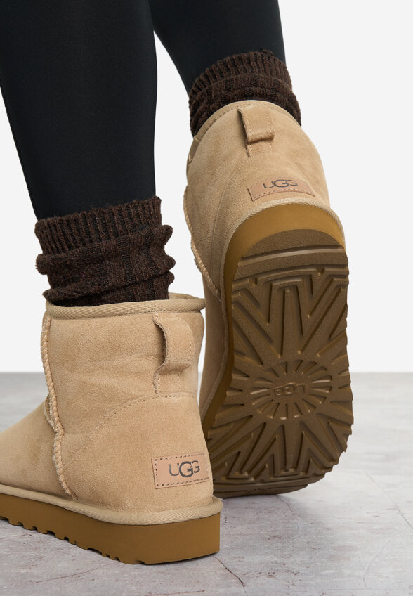 Угги женские UGG Classic Mini II, Бежевый